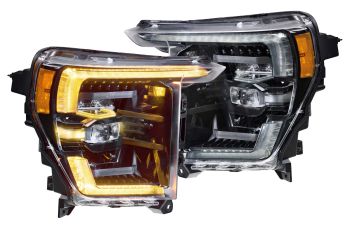 XB Headlights: Ford F150 (2021+) (Amber DRL) LF498-A