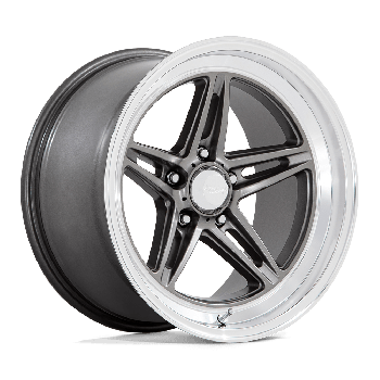 American Racing Vintage VN514 GROOVE 18X7 5X114.3 ET 0 ANTHRACITE WITH DIAMOND CUT LIP VN514AD18701200