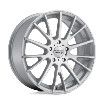 American Racing AR904 18X8 5X114.3 ET 45 BRIGHT SILVER MACHINED FACE AR90488012445