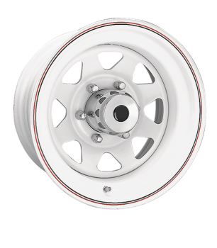 RTX Steel Wheel 8-Spoke 15x6 5x127 ET White CD705650