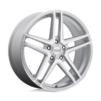 American Racing AR907 16X7 5X115 ET 40 BRIGHT SILVER MACHINED FACE AR90767015440