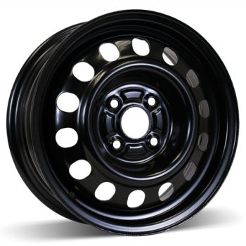 RSSW Steel Wheels 14X5.5 4X100 ET 45 Black X41448