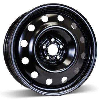 RSSW Steel Wheels 17X6.5 5X100 ET 40 Black X41757